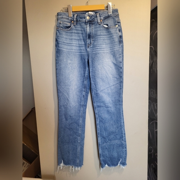 Paige Cindy Jeans  Frayed Hem , Size 27 X 28 - Picture 5 of 8